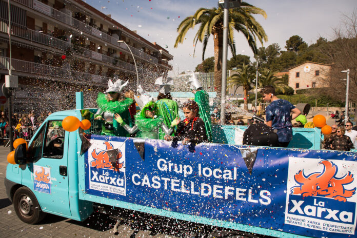 Imagen del Carnaval de años anteriores (Ayuntamiento de Castelldefels)