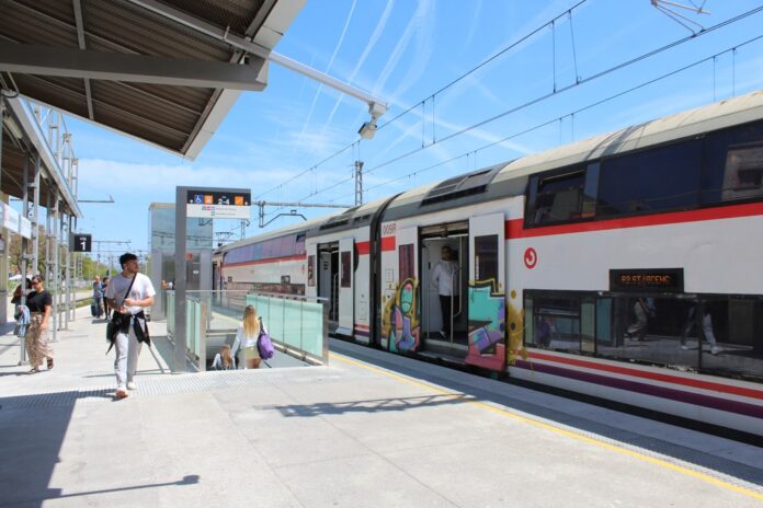 Estación de Castelldefels (Ayuntamiento de Castelldefels)