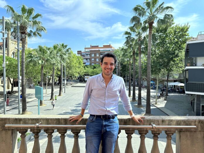 Manu Reyes, alcalde de Castelldefels. Foto: Castelldefels.info.
