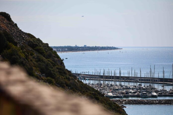 Vistas desde las costas del Garraf (Foto: Castelldefels Digital)