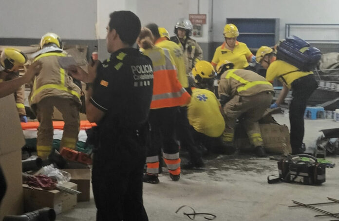 Momento del suceso (Foto: Policía Local)