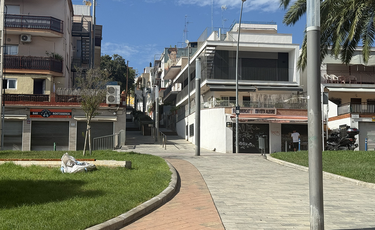 Calle García Lorca. Foto: Castelldefels Info.
